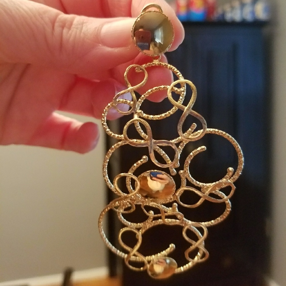 925 Silver/Gold Plated Earrings